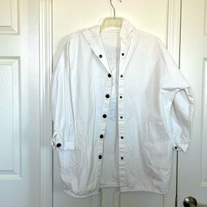 One size oversized hooded jacket